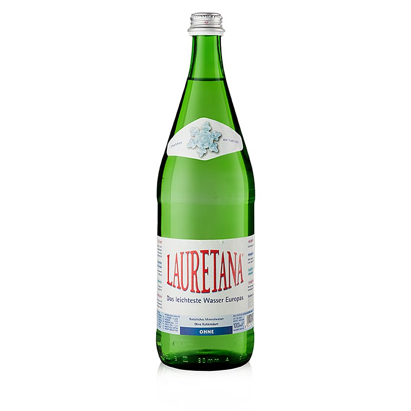 Lauretana - Acqua potabile, liscia, 1 l