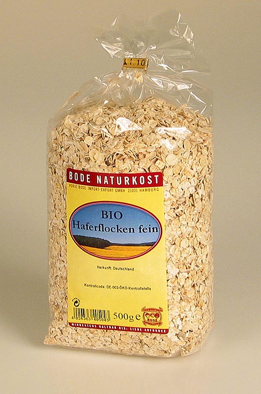 Feine Vollkorn-Haferflocken, 100% biologisch, reich an Ballaststoffen, perfekt für gesundes Frühstück und verschiedene Rezepte Kaufen Sie Haferflocken in der Schweiz