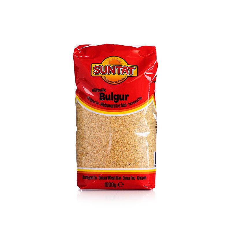 Geschälte und gedämpfte Weizengrütze, fein gemahlen, ideal für vegetarische Gerichte Geeignet für Salate und Suppen, reich an Nährwerten Erinnert geschmacklich an Haselnüsse, Kochzeit ca 12 Minuten