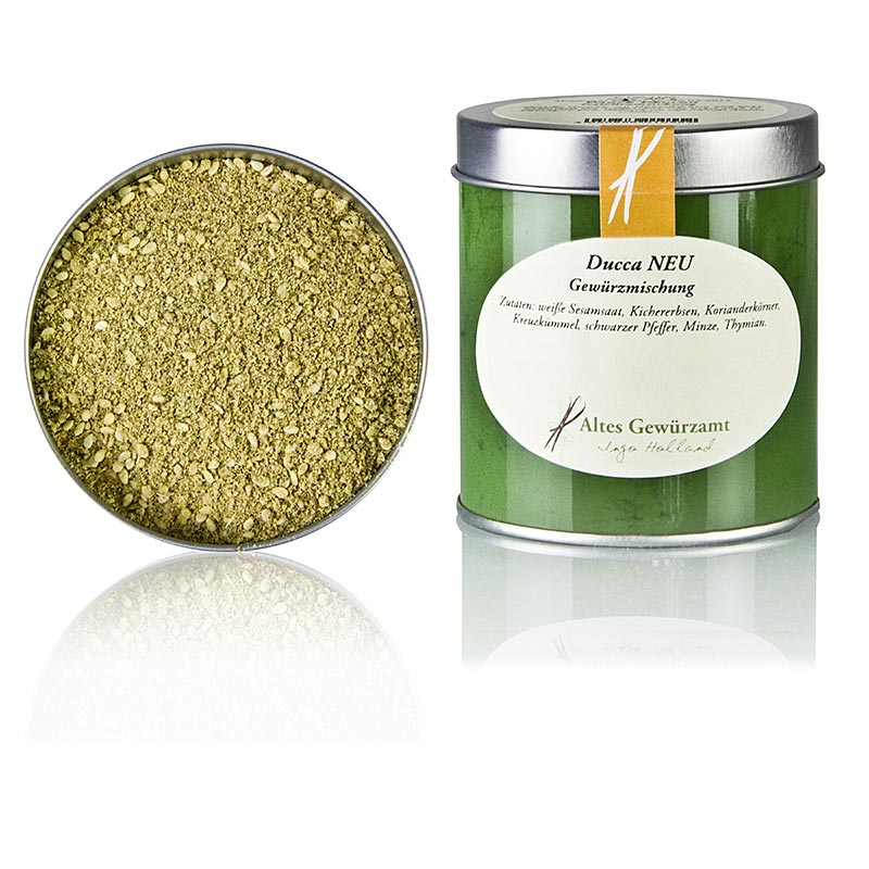 Äthiopische Ducca-Gewürzmischung, ideal zum Würzen von Fisch und als Dip Aromatisch und vielseitig einsetzbar, aus Sesamsaat, Kichererbsen, Koriander und weiteren Gewürzen