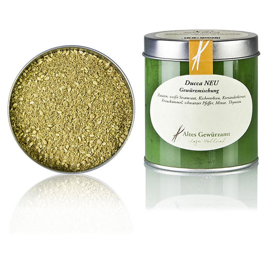 Äthiopische Ducca-Gewürzmischung, ideal zum Würzen von Fisch und als Dip Aromatisch und vielseitig einsetzbar, aus Sesamsaat, Kichererbsen, Koriander und weiteren Gewürzen