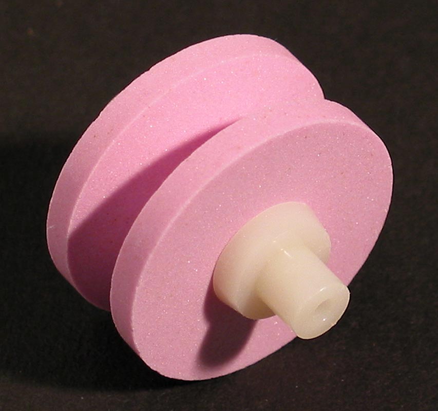 Rullo di ricambio in ceramica 445, per Mino-Sharp 440/GB+BR, rosa, medio, 1 pz.