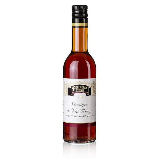 Percheron Rotwein-Essig mit 7% Säure, hergestellt aus durchgegorenem, trockenem Rotwein, ideal für Vinaigrettes und zum Marinieren von Braten