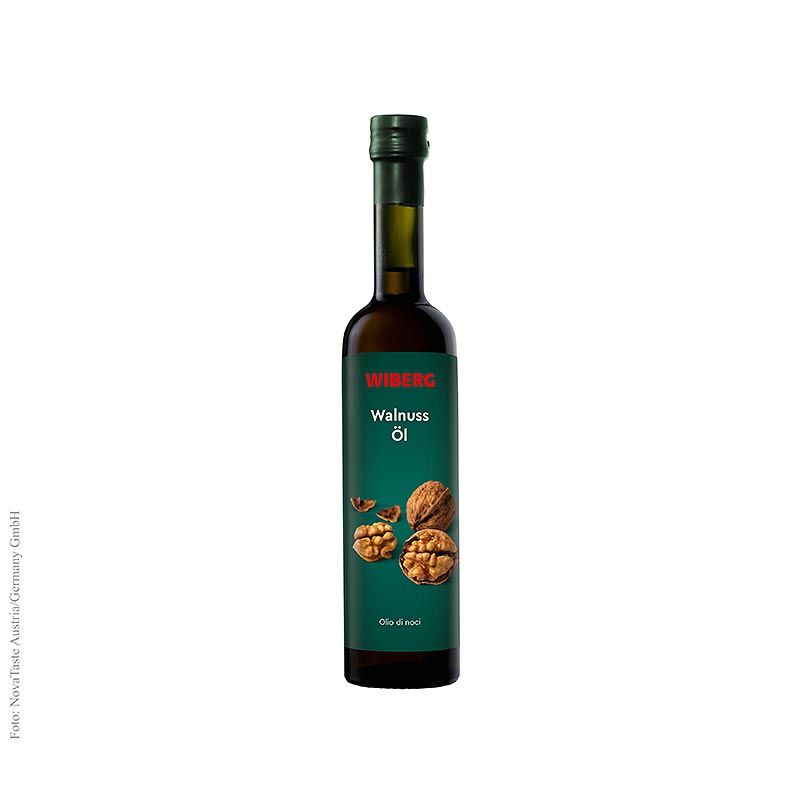 Olio di noci Wiberg, spremuto a freddo, da noci raccolte a mano, 500 ml