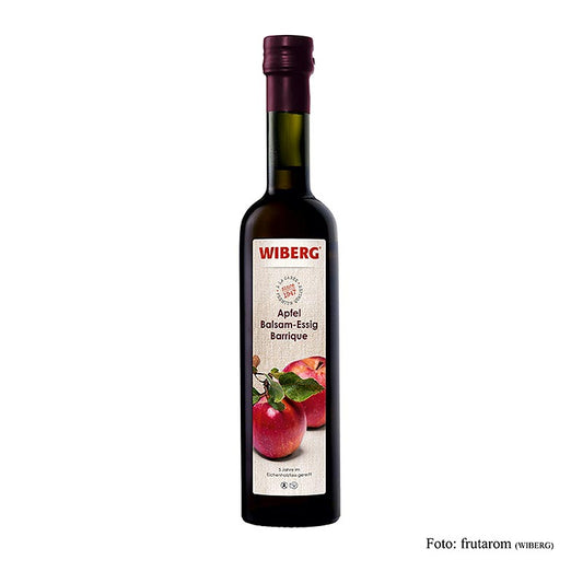 Flasche Wiberg Apfel Balsam-Essig, mild-aromatisch, fruchtig, ideal zum Verfeinern von Salaten und Saucen
