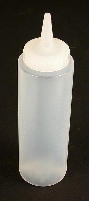 Kunststoff-Spritzflasche, klein, 280ml, 1 St – ideal zum Portionieren von Saucen und Sirups, auch in 700 ml oder 350 ml erhältlich