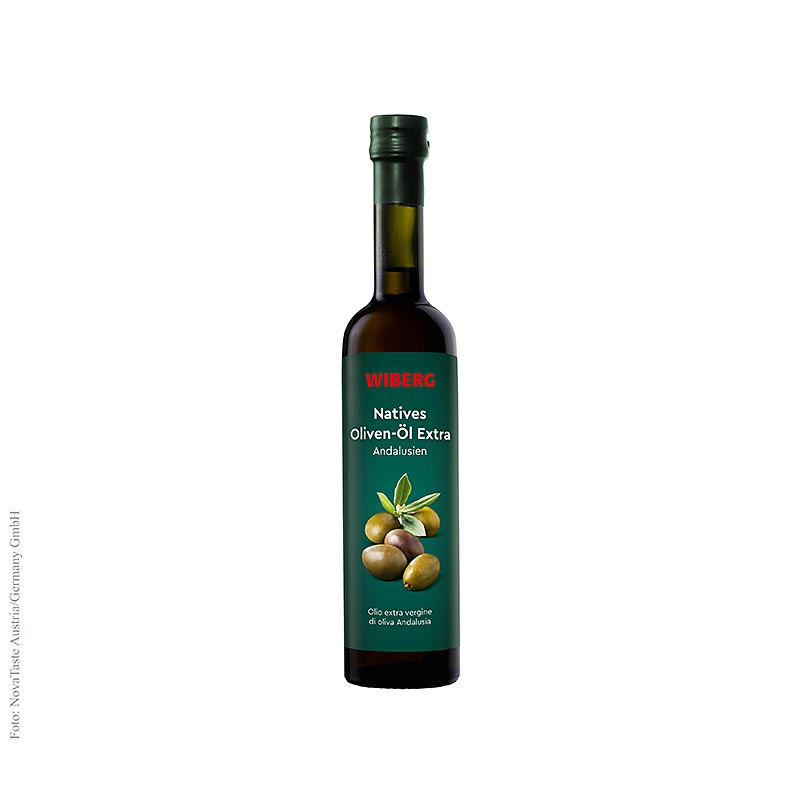 Wiberg Olio d'oliva , estrazione a freddo, Andalusia, 500 ml