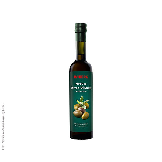Wiberg Olio d'oliva , estrazione a freddo, Andalusia, 500 ml