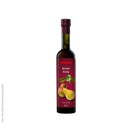 Aceto di pere Wiberg, ottenuto dal succo Miele fresche, 5% di acidità, 500 ml