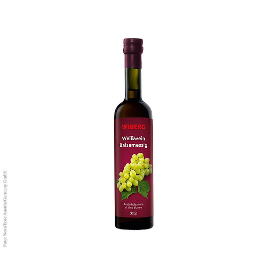 Aceto balsamico di vino bianco Wiberg, 6% di acidità, 500 ml