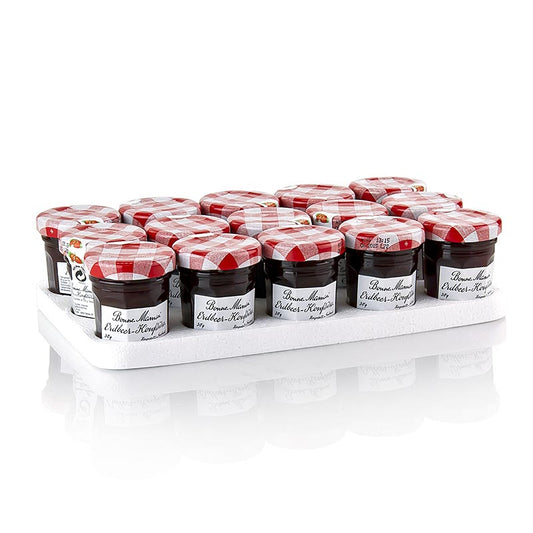 Bonne Maman - Confiture en portions à la fraise, 450 g, 15 x 30 g
