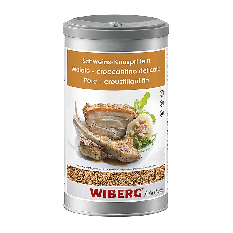 Gewürzsalz für saftigen, knusprigen Schweinebraten mit kräftig-würzigem Geschmack von Kümmel und Knoblauch, 1 kg