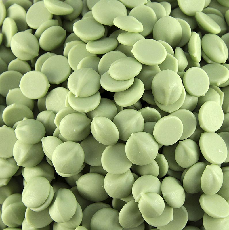 Aromatisierte Dekormasse - Lemon, Callets, 2,5 kg: Ideal für Füllungen, Garnieren und Überziehen von Gebäck und Desserts, kleine Tropfenform, leicht portionierbar