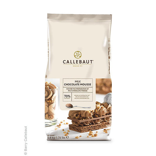 Pulver für einfache Herstellung von Mousse au Chocolat, 800g Vollmilch, 36 Portionen á 50g