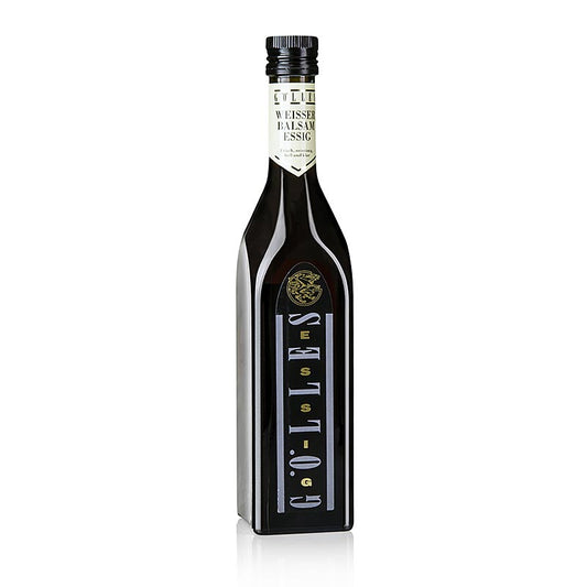 Weißer Balsam-Weinessig aus Grünen Veltliner, helles Aroma, ideal für Salate und Geflügelsoßen