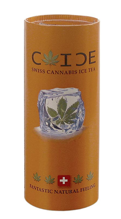 Chillo C-ICE Swiss Cannabis Ice Tea - Eistee mit Hanfgeschmack, 250 ml