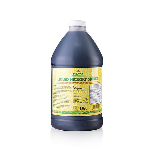 MEX-AL Liquid Hickory Smoke - Fumée liquide à l'arôme de hickory, 1,89 L