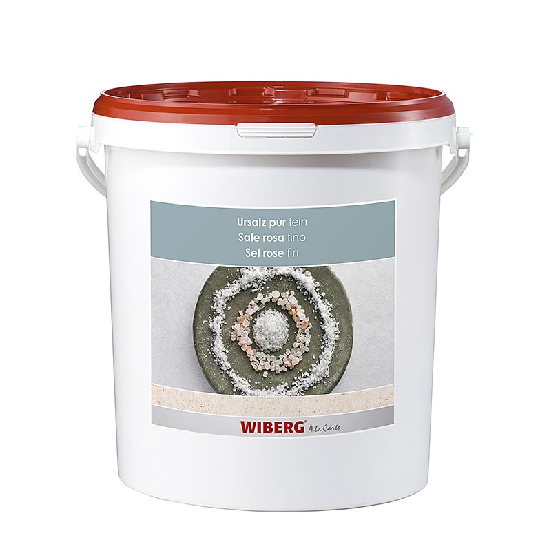 German: Wiberg Ursalz pur, fein, 10 kg - Hochwertiges, naturbelassenes Ursalz in feiner Körnung für die vielseitige Verwendung in der Küche