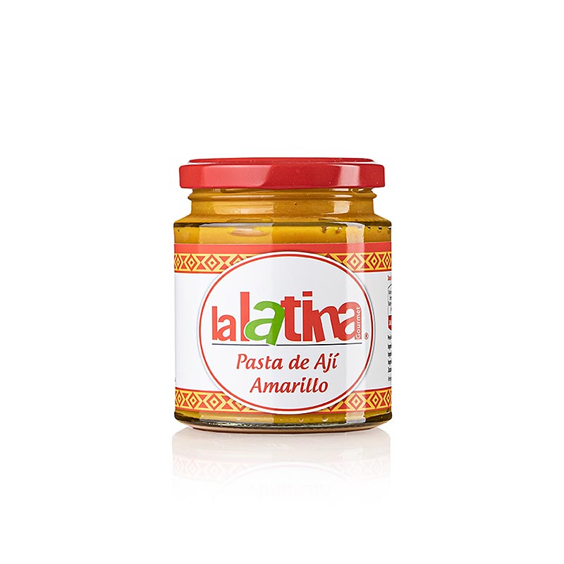 Pasta di peperoncino giallo, Pasta de Aji Amarillo - lalatina , dal Perù, 225 g