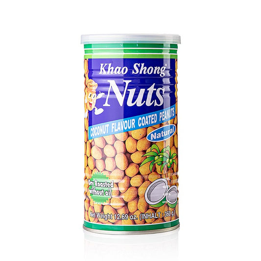 Cracker "Coconut Flavour", cacahuètes enrobées de noix de coco, 360 g