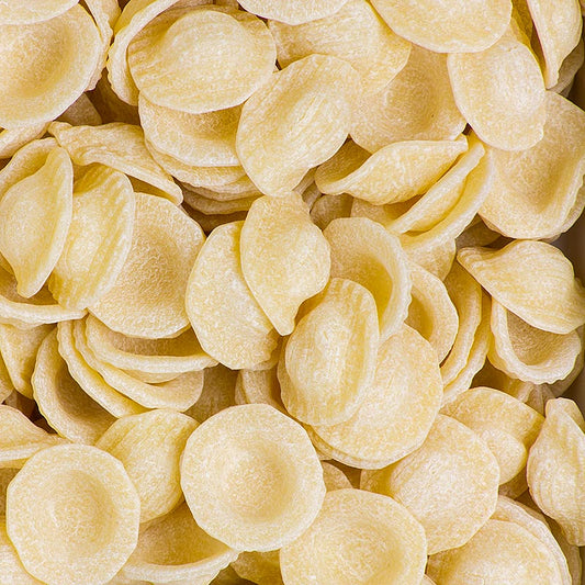 De Cecco Orecchiette, No91, 12 kg, 24 x 500g - Traditionelle apulische Nudeln in Form kleiner, leicht gewölbter Scheiben, perfekt für Gerichte mit Brokkoli, Kartoffeln, Tomatensauce und mehr