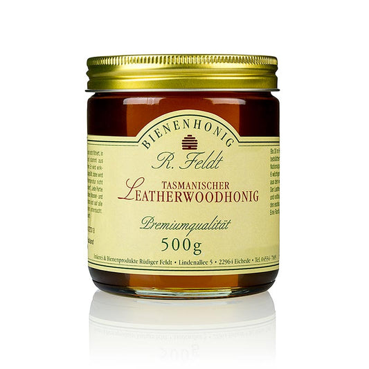 Honig aus Tasmanien, gesammelt von Leatherwood-Bienen während der Trachtzeit Aromatisch, exotisch, vollblumig und eine Rarität für Honigkenner