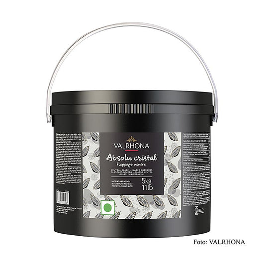 Nappage - Absolu Cristal, neutral, klarer Guss, 5 kg für glänzende und haltbare Sorbetherstellung geeignet