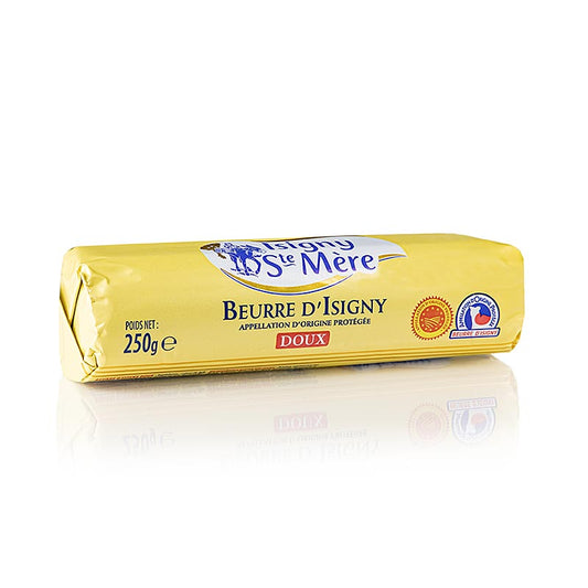 Butter, natur, Frankreich - Beurre d´Isigny Doux, 250 g: Appellation D´Origine Controlée Butter aus regionaler Sahne
