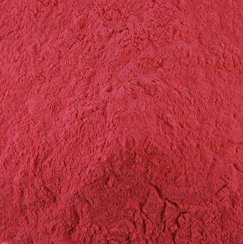 Fruchtpulver Cassis, sprühgetrocknet, mit Maltodextrin, 1 kg - zum Verleihen von Geschmack und Farbe in Desserts und Patisseriekreationen