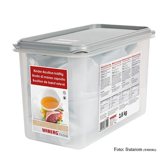 Brodo di manzo Wiberg, forte, per 172 litri, 3,8 kg