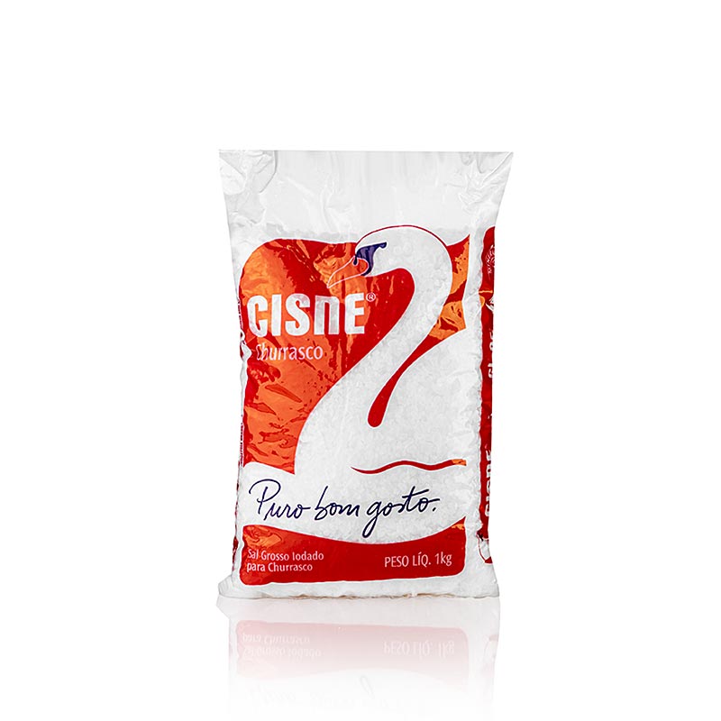 Grobe Spezialsalz für Churrasco, 1 kg, zum Einreiben von Fleisch für lateinamerikanisches Grillen