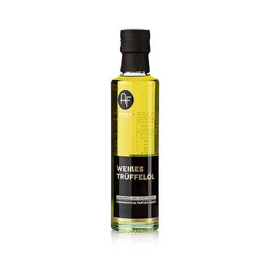 Olivenöl mit weißer Trüffel-Aroma (Trüffelöl) (TARTUFOLIO), Appennino, 250 ml - Mildes umbrisches Olivenöl mit dem Geschmack von weißen Trüffeln, ideal zur Abrundung von Saucen oder als Zutat für Salat Vinaigrette