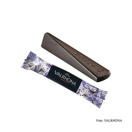Valrhona Schokoladen-Stäbchen Eclat, Edelbitter, 61% Kakao, 1 kg, 244 St - Einzigartige Schokoladenstäbchen speziell für den Kaffeegenuss entwickelt, mit 61% Kakao und ausgewogenem Geschmack