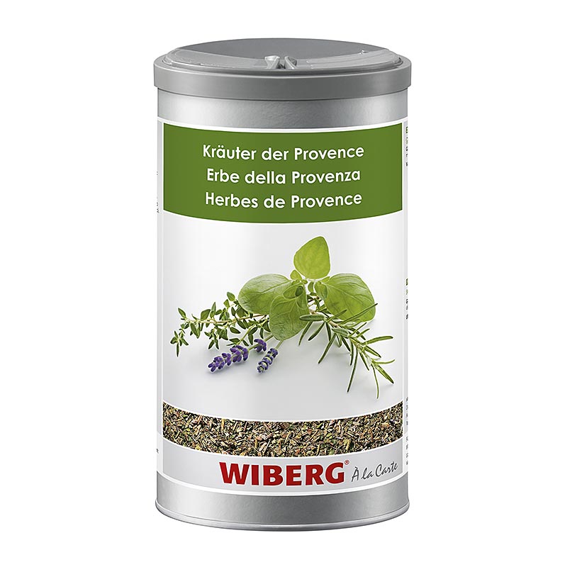 Getrocknete Kräutermischung Wiberg Kräuter der Provence, 220 g Dose, südfranzösische Aromen