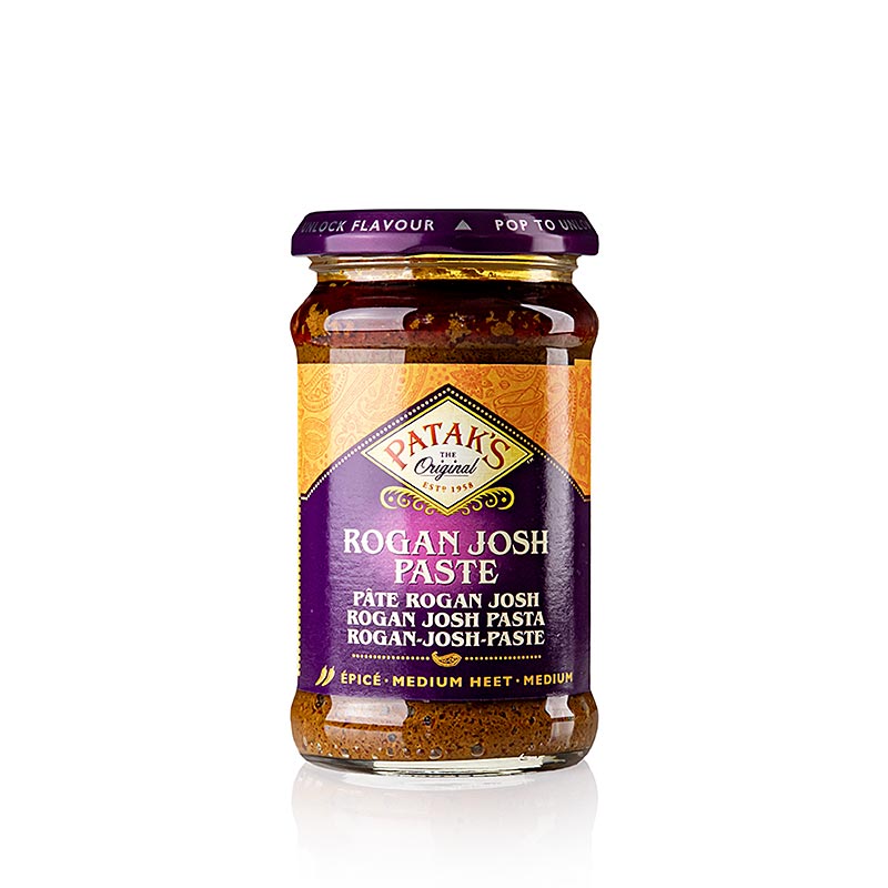 Curry Paste "Rogan Josh", medium, Patak´s, 283 g