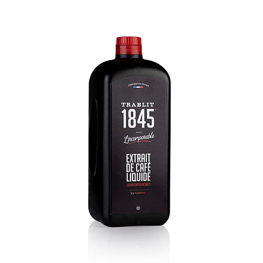 Kaffee Konzentrat, Trablit, 1 l - Intensive, tiefschwarze sirupartige Kaffeepaste