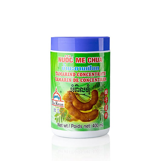 Tamarinden Konzentrat, 400 ml - Pastöses afrikanisches Gewürz für scharf-saure Gerichte Ideal für südindische und indische Küche sowie zur Herstellung von Worcester-Sauce