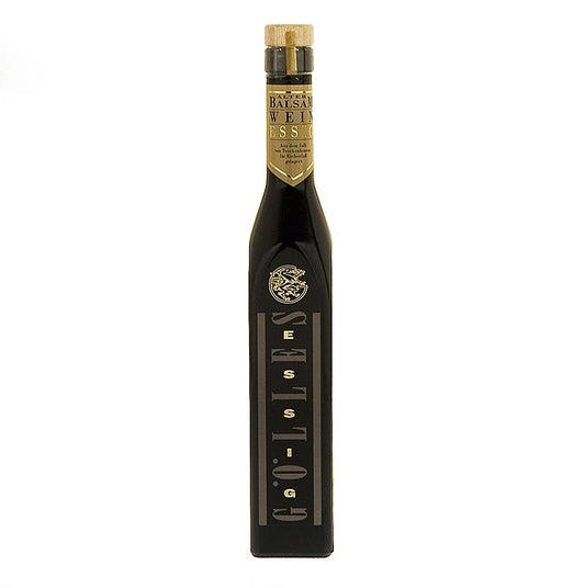 Balsam-Weinessig, Trockenbeerenauslese, 6% Säure, 250 ml - hochwertiger Wein-Essig aus Trauben der Prädikatsstufe Trockenbeerenauslese, mit lebhaften Aromen, für Meeresfrüchte, fernöstliche Gerichte und mediterrane Salate geeignet