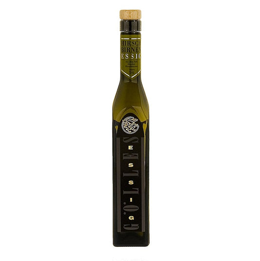 Gölles Birnen-Essig, 5% Säure, 250 ml - Fruchtbetonter, milder Essig aus alten Mostbirnen, perfekt zum Verfeinern von Birnendesserts, Nüssen, Karamell und Sommersalaten