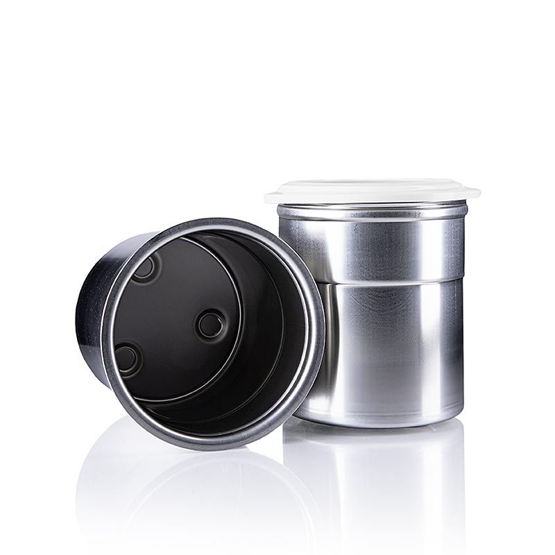 PACOJET Pacossier-Becher mit Deckel, Set, 4 St - Hochwertiges Set bestehend aus vier Pacossier-Bechern mit passenden Deckeln