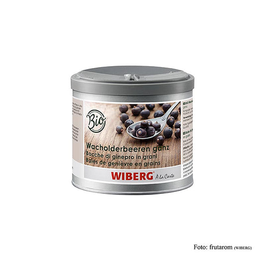 Wiberg BIO Wacholderbeeren, ganz, 160 g - Bio-Qualität, ideal für Suppen, Saucen, Fleisch, Marinaden, Geflügel und mehr
