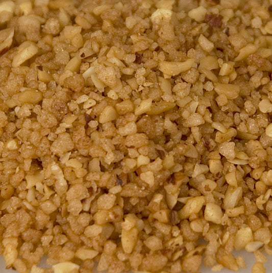 1 kg Haselnuss-Krokant, perfekt für knusprige Konditorartikel und bonbonartige Zuckerwaren, ideal für Eis, Desserts, Kuchen, Sahne, Torten und Kleingebäcke