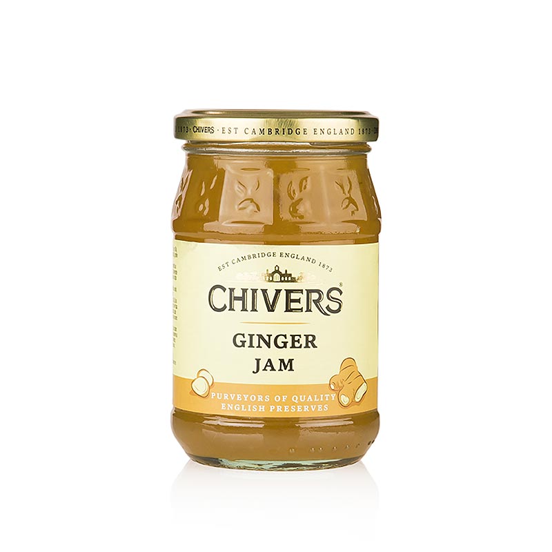 Ginger Konfitüre-Extra von Chivers, 340 g - Typisch englische Konfitüre mit aromatischem Ingwer, hergestellt seit 1873