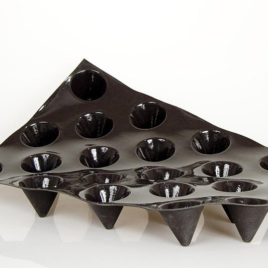 Flexipan Matte 60x40cm, 20 Kegel, ø 70mm, 60mm tief, 80ml, No1094, 1 St - Produkt für Backbedürfnisse, gleichmäßige Ergebnisse, 80ml, Matte Oberfläche, 20 Kegel, 70mm Durchmesser, 60mm Tiefe, Flexipan Matte in der Schweiz kaufen