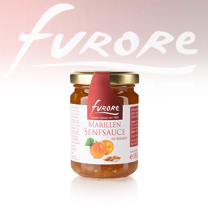 Furore -Moutarde, aux amandes, 130 ml