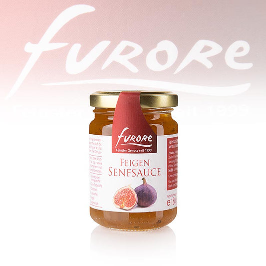 Feigen-Senf-Sauce, idealer Dip und Marinade für Käse, Fleisch und Fisch