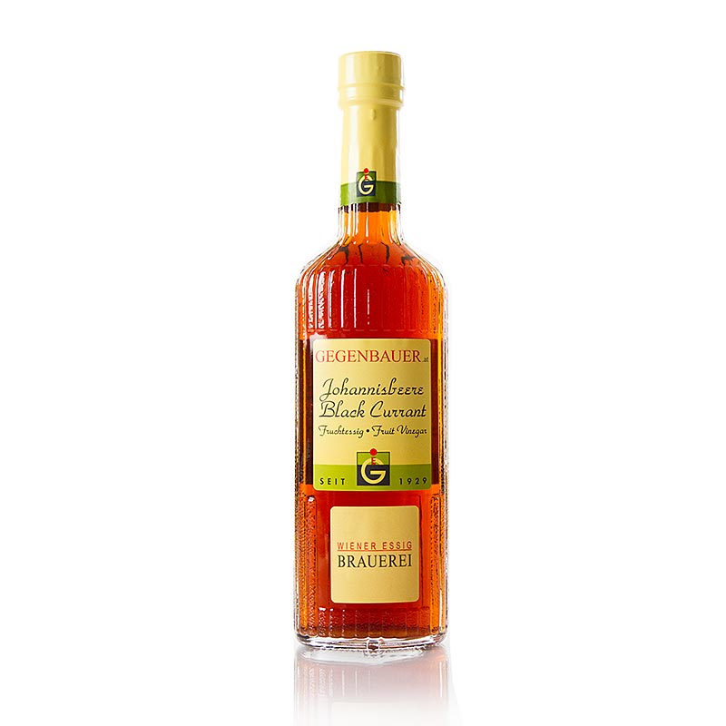 German:
Schwarzer Johannisbeere Fruchtessig mit 5% Säure, 250 ml Flasche, hochwertiges Produkt