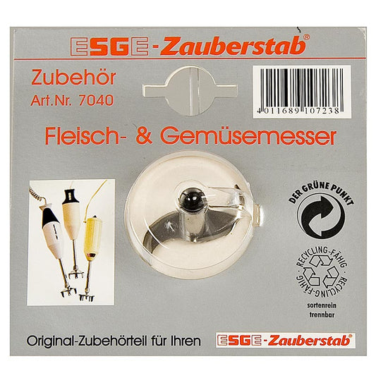 Ersatz Messer, Fleisch-/Gemüsemesser - grob-, für Zauberstab ESGE No.7040, 1 St