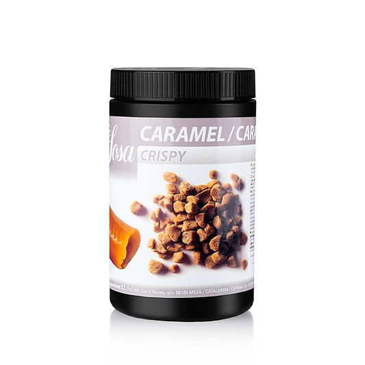Gefriergetrocknete Sosa Crispy Karamel (38527) in einer 750 g Packung, ideal für die Zubereitung von knusprigen Desserts und Gebäck