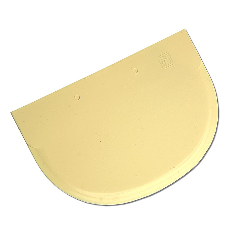 Raclette à pâte, entièrement en silicone, très flexible, 11,6x7,8cm, 1 pc